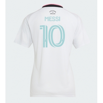 Inter Miami Lionel Messi #10 Maglia Gara Terza Repliche 2026-27 Donna Maniche Corte